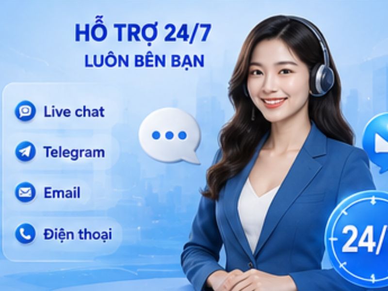 Dịch vụ chăm sóc khách hàng 24/7