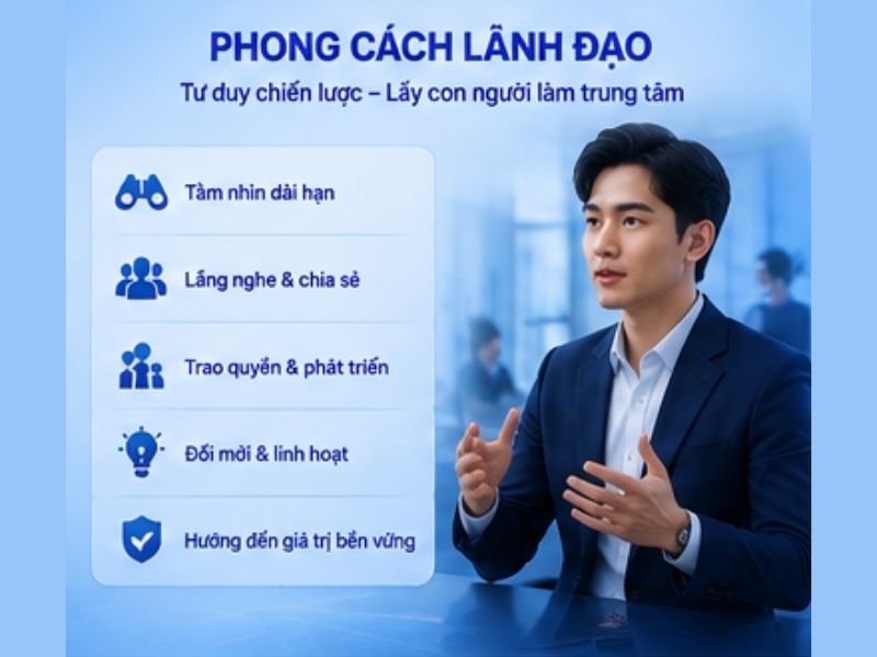 Phong cách lãnh đạo của CEO LLWIN - Nhật Quân