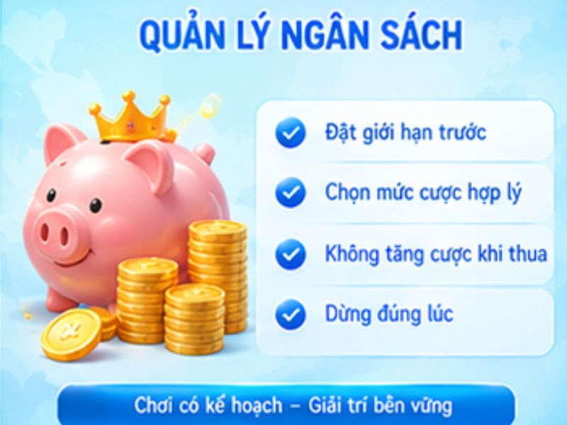 Chọn mức cược phù hợp với ngân sách