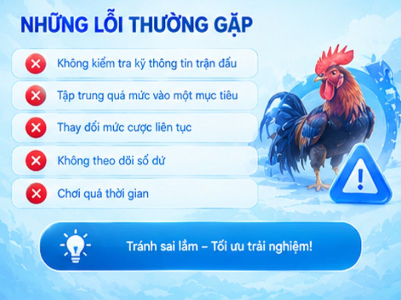 Những Lỗi Có Thể Gặp Khi Truy Cập Đá Gà Thomo LLWIN