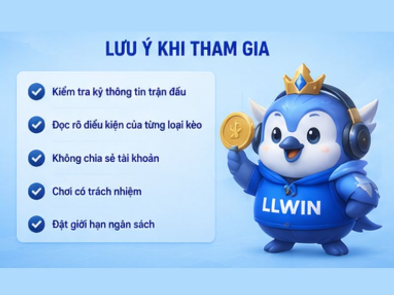 Những lưu ý khi theo dõi Kèo Cược Liên Quân LLWIN