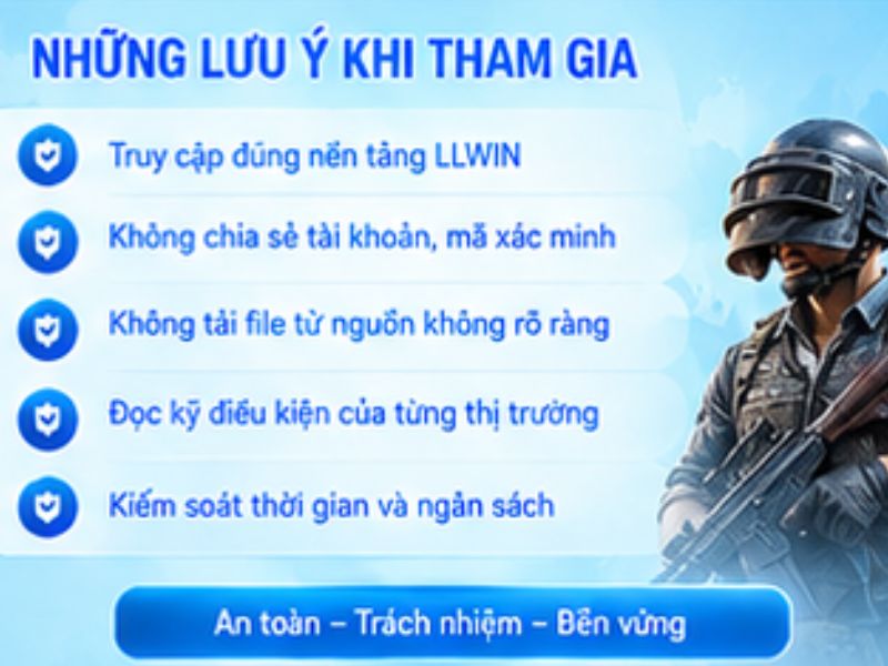 Những lưu ý khi theo dõi kèo PUBG LLWIN
