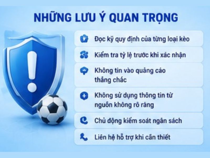 Những lưu ý khi theo dõi kèo rung