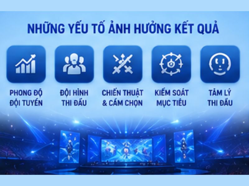 Những yếu tố ảnh hưởng đến trận đấu Liên Quân