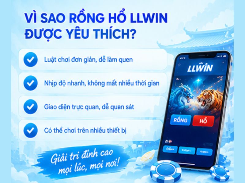Vì Sao Rồng Hổ LLWIN Được Yêu Thích